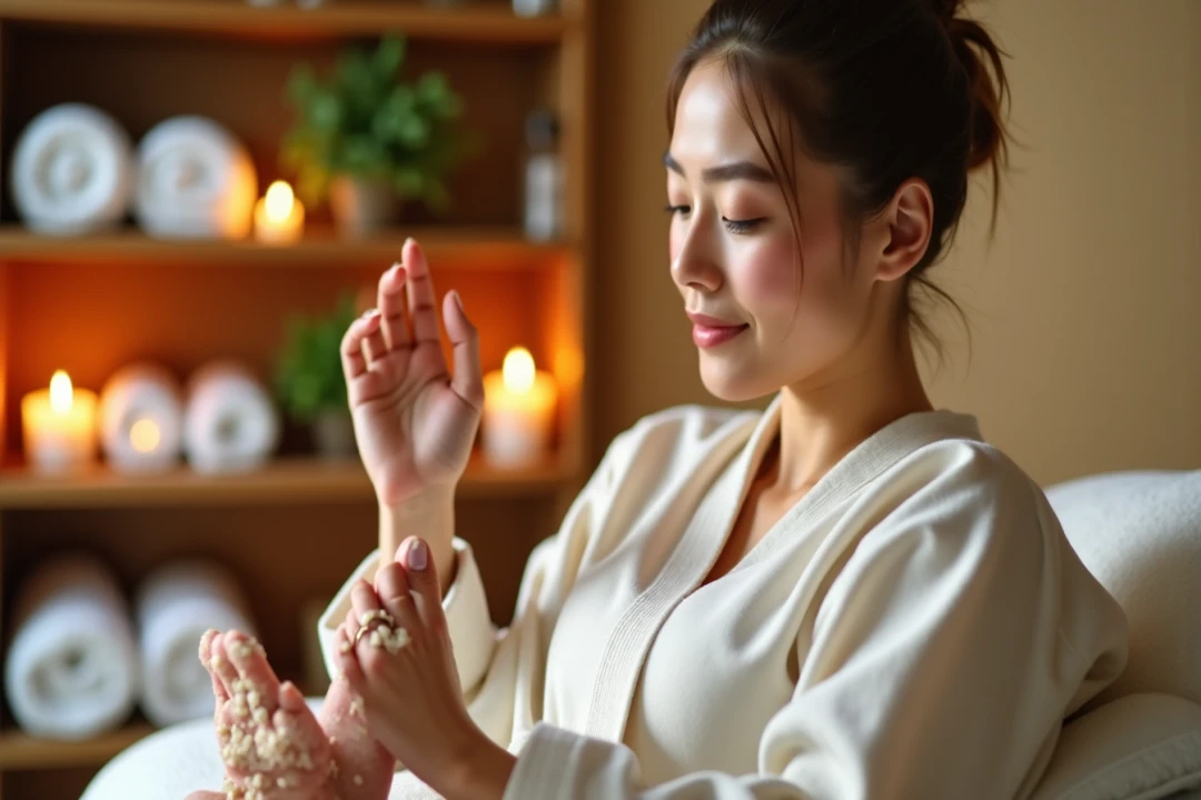 Le secret pour retrouver des pieds doux et lisses en quelques minutes