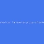 Rolstoelverhuur: tarieven en prijzen afhankelijk van de huurperiode